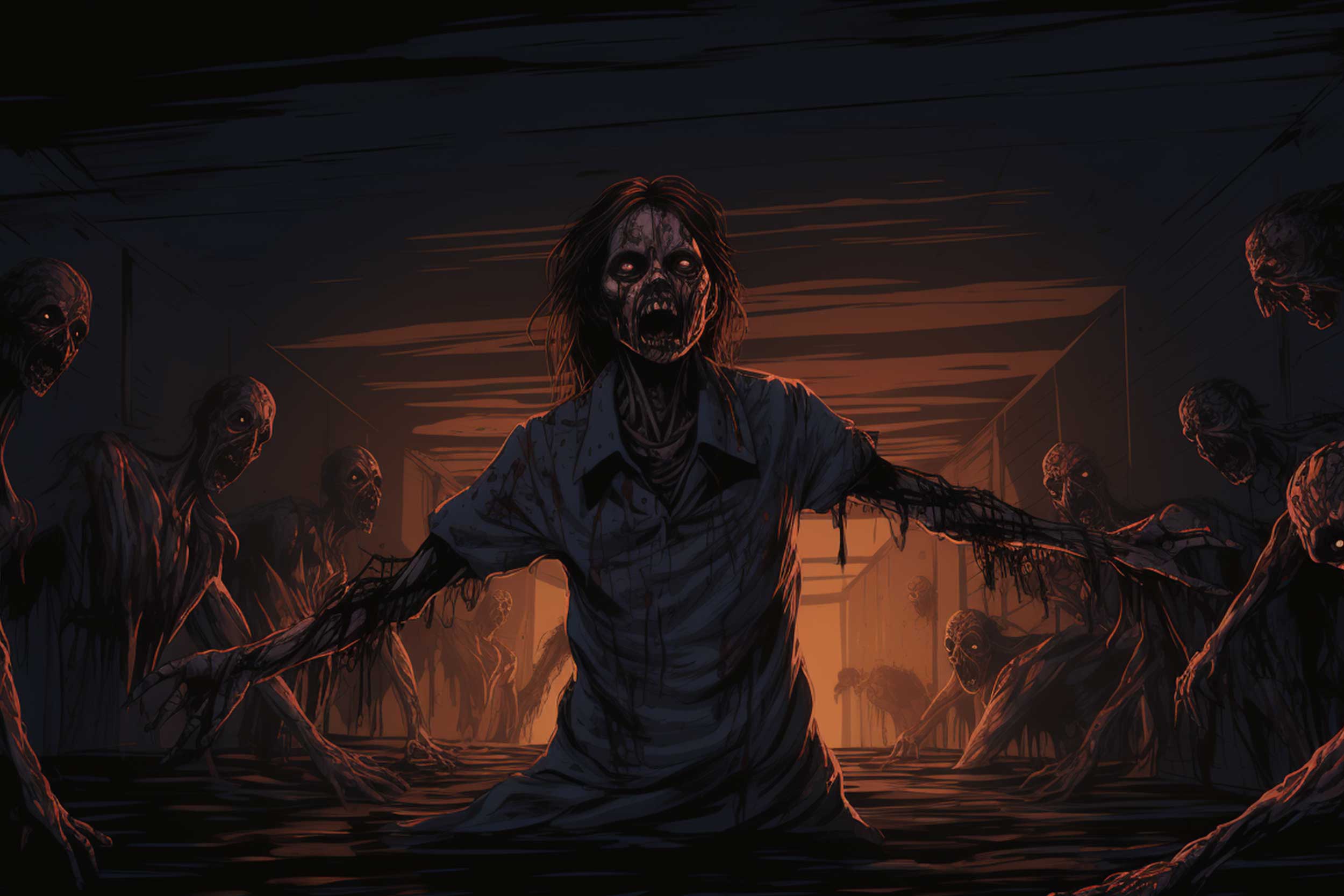 horror movie artwork